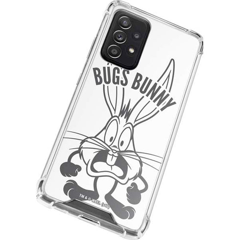 Looney Tunes Bugs Bunny Big Head Galaxy A72 5G Clear Case